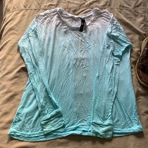 Open back long sleeve| size Large